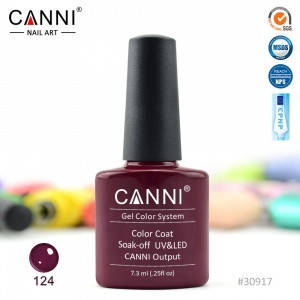 

Гель-лак CANNI № 124 (темно-коричневый)