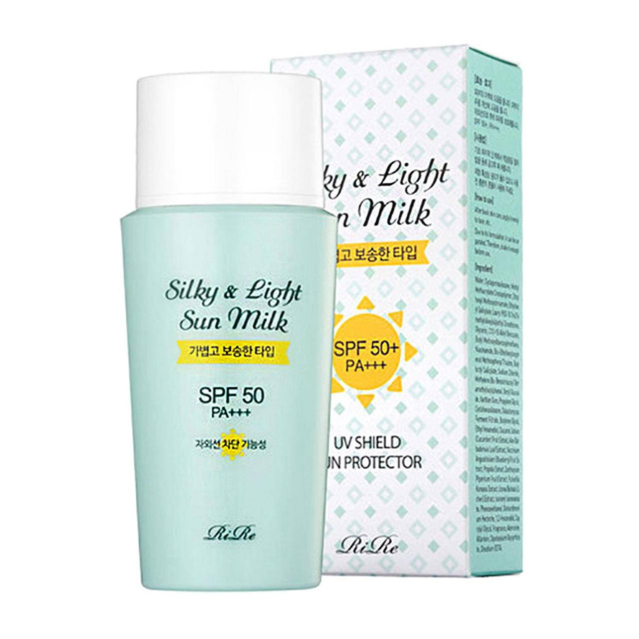 

Солнцезащитное молочко Rire Silky&Light Sun Milk SPF50+ PA+++