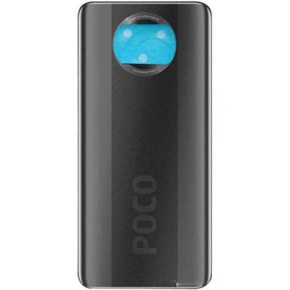 

Задняя часть корпуса Xiaomi Poco X3 / Poco X3 Pro Phantom Black, Черный