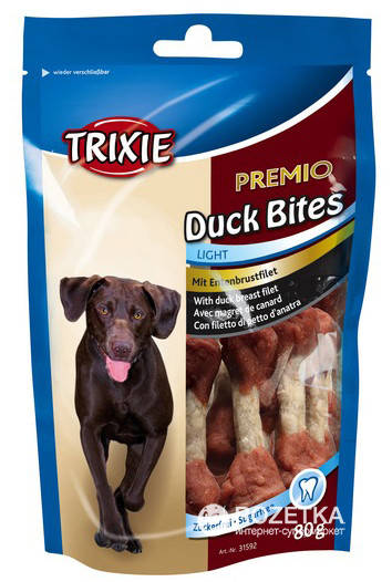 

Лакомство д/соб. "PREMIO Duck Bites" с уткой 80гр 31592
