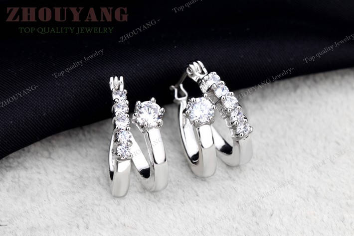 

Серьги с кристаллами Swarovski