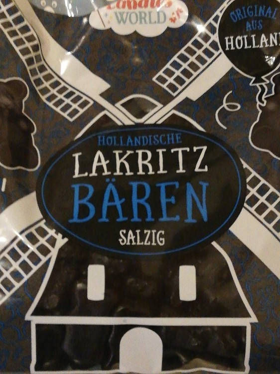 

Лакрица Hollandische Lakritz Baren Salzig 400 g