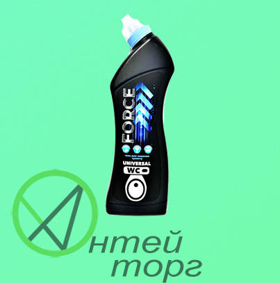 

Гель «Force» Морська свіжість, для дезінфекції та чищення туалетів без хлору 750мл