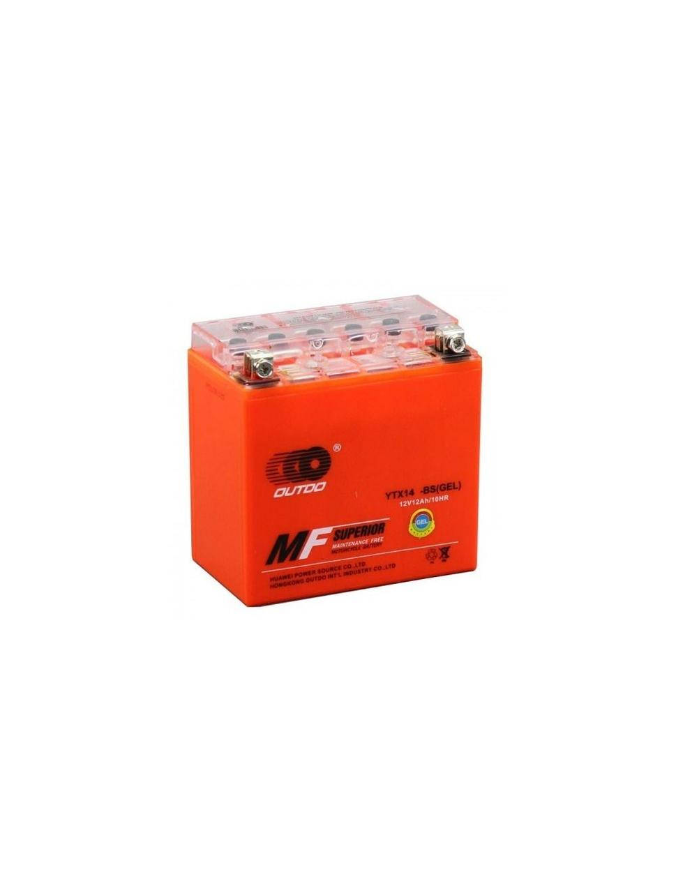 

Аккумуляторы мото OUTDO, DOMINATOR YTX14-BS