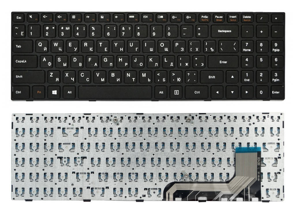 

Клавиатура Lenovo IdeaPad 100-15 100-15IBY 100-15IB B50-10 B5010 80QR, Черный