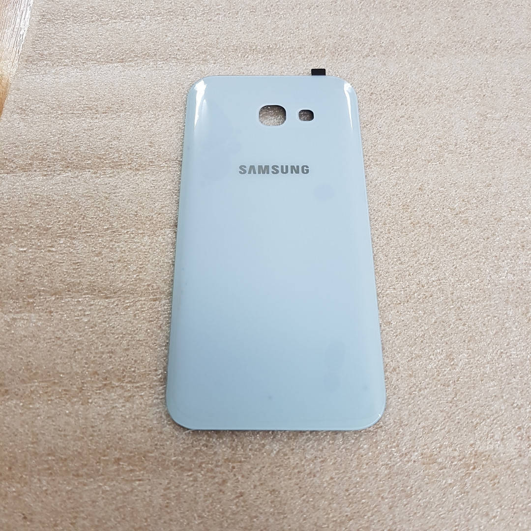 

Задняя крышка для телефона Samsung A5 2017 A520 голубая, Голубой
