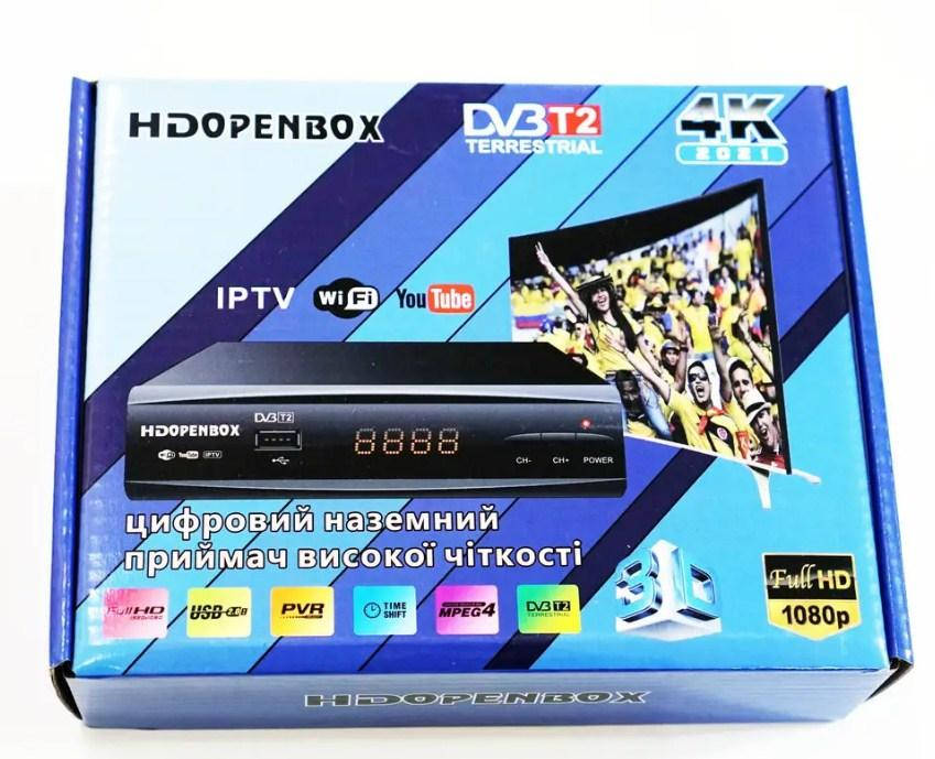 

Тюнер HD openbox T2 Metal с поддержкой WiFi адаптера (с экраном)