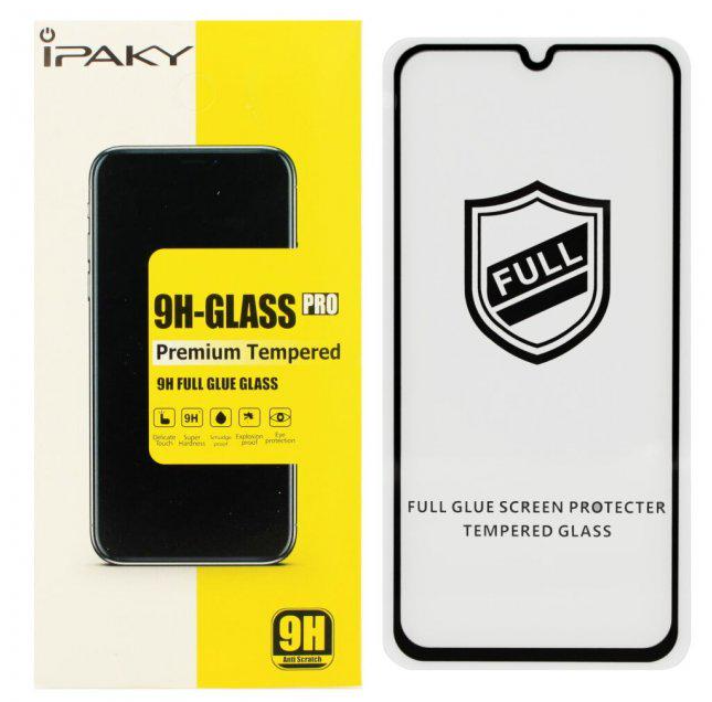 

Защитное стекло iPaky Xiaomi Redmi 9A/9C Black, Черный