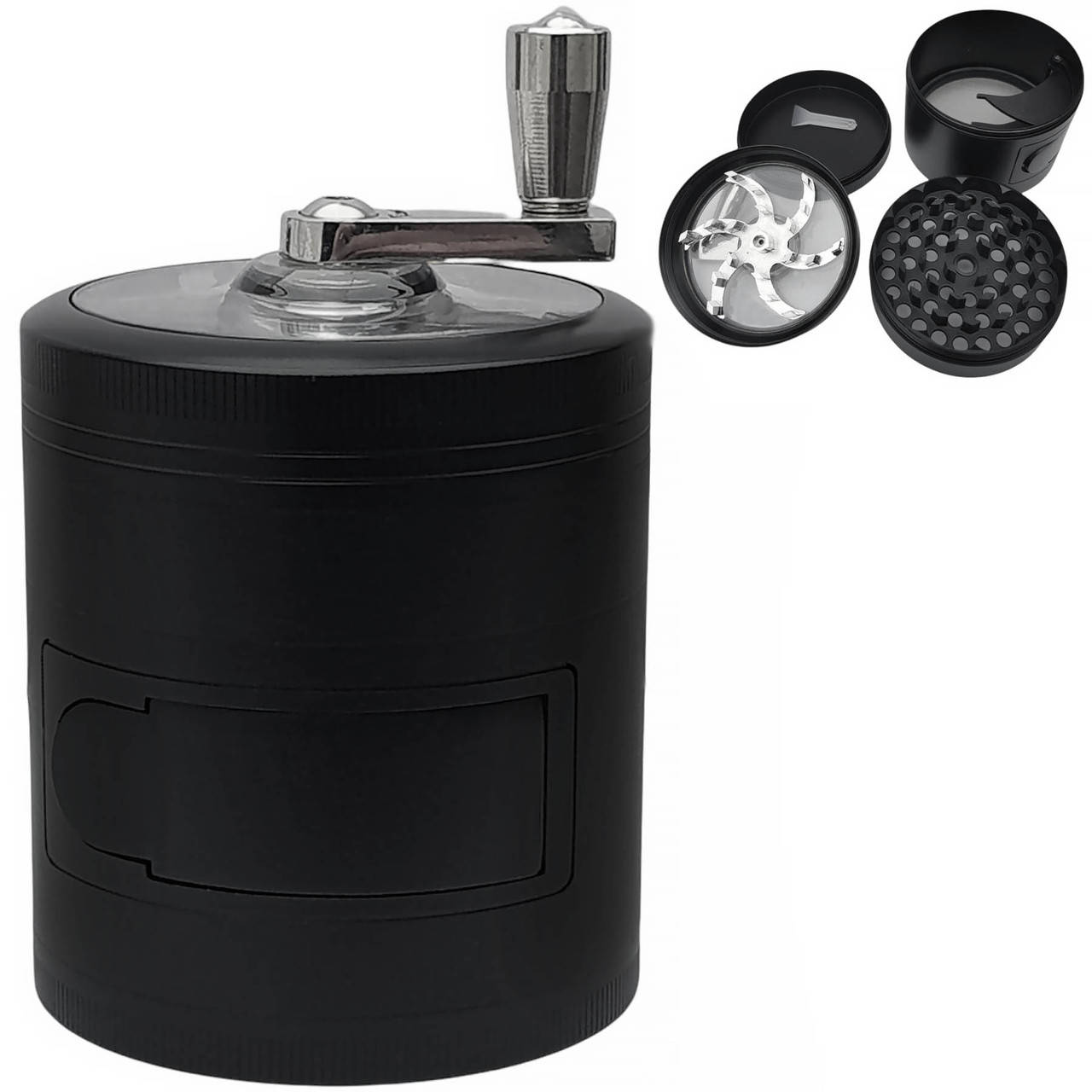 

Большой Гриндер Для Травы С Ручкой 62мм