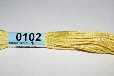 

Мулине гамма 0102 желто золотой св., Желтый