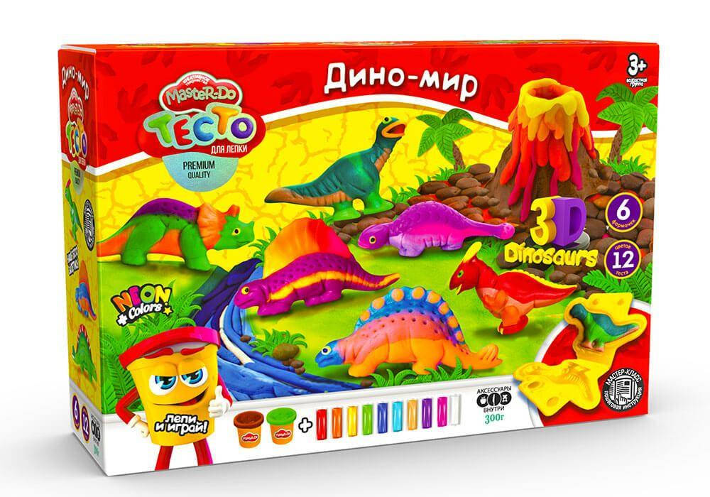 

Тесто для лепки "Master Do" «Шеф-повар «Дино-мир», Danko Toys, TMD-10-04U