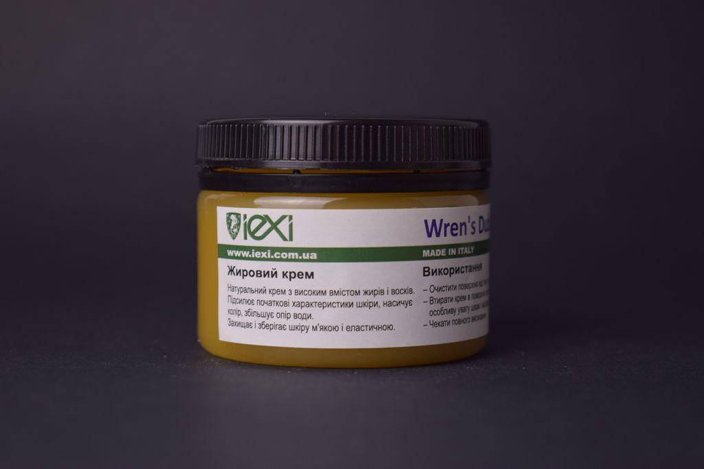 

Жировосковой крем IEXI Wrens dubbin нейтральный (001), 100 мл.