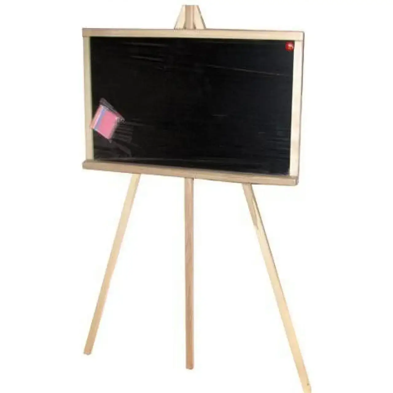 

Мольберт большой деревянный мел, губки, 65х45см