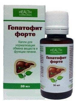 

Гепатофит Форте - капли для очищения и восстановления печени, greenpharm