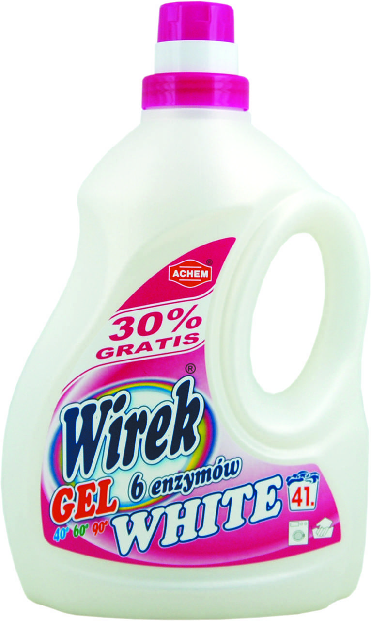 

Гель для стирки белых тканей Wirek White 2л