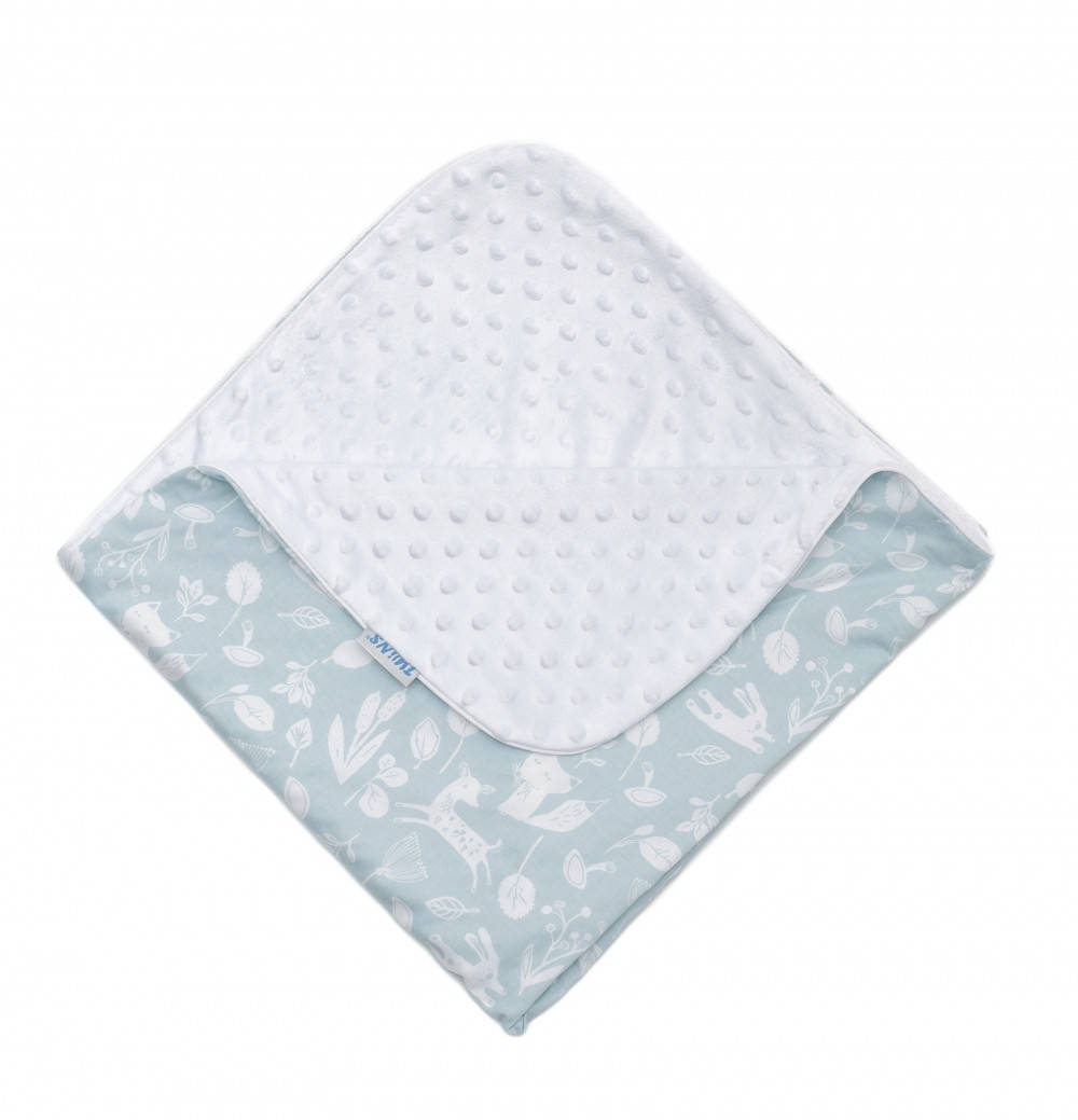 

Плед Twins Dolce Minky 80х80 см P-033 white
