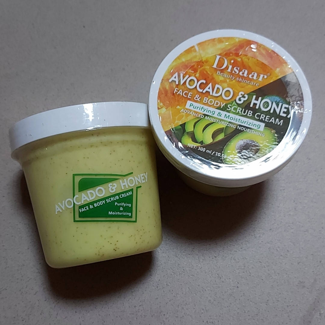 

Скраб для тела и лица Авокадо+мед