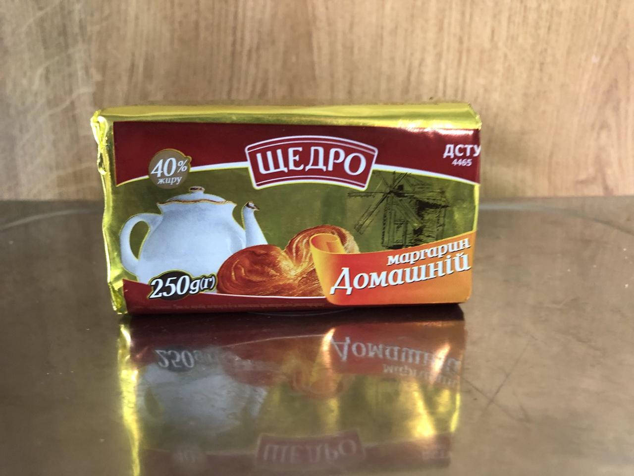 

Маргарин Щедро Домашний 40% 250 г