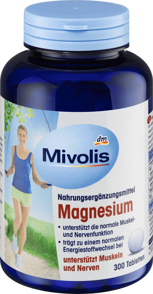 

Mivolis Magnesium Tabletten Витаминный комплекс 300 шт.