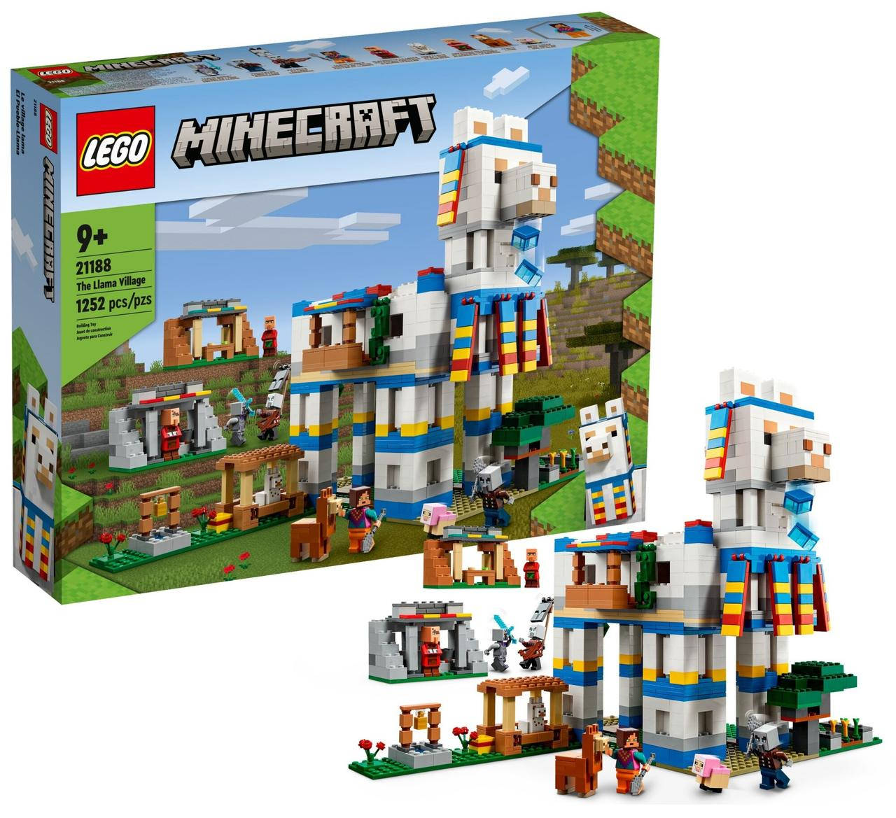

Конструктор LEGO Minecraft Село лами 21188