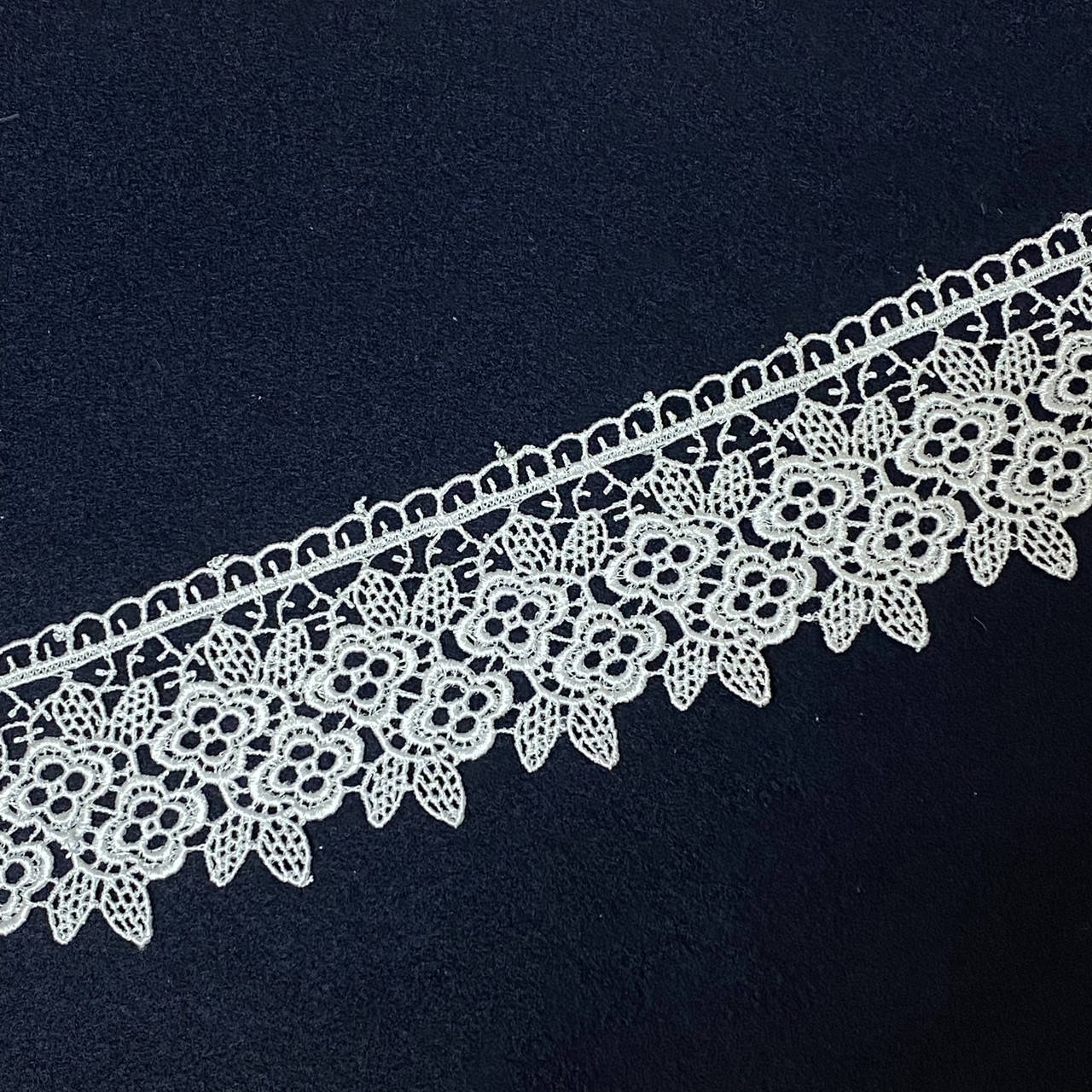 

Кружево макраме 5,5 см (1301), Белый