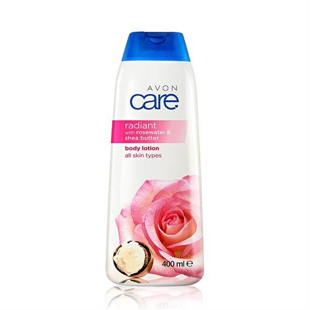 

Лосьон для тела с розовой водой и маслом ши Avon "Сияние"
