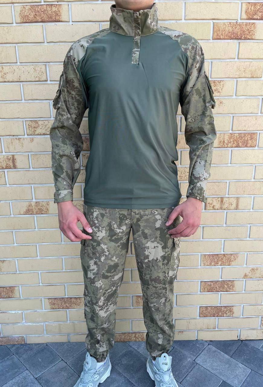 

Костюм армейский летний камуфляж тактический ХL размер \ убакс + штаны мультикам