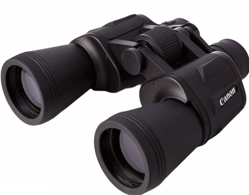 

Мощный водонепроницаемый армейский бинокль Canon 20x50 с чехлом, Черный