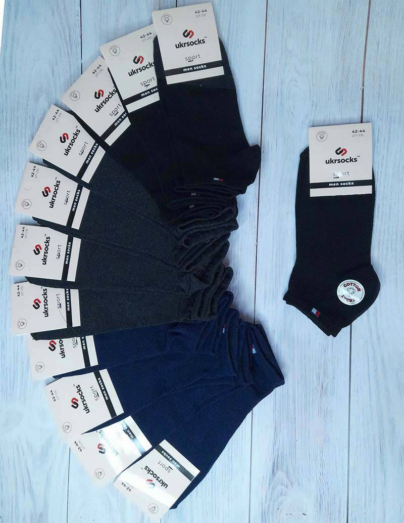 

Носки женские спортивные Ukrsocks темное ассорти 38-41 | 12 пар, Разные цвета