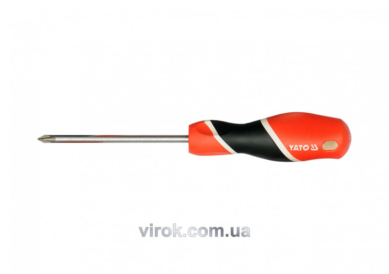 

Отвертка крестовая YATO PH2 х 200 мм YT-25931