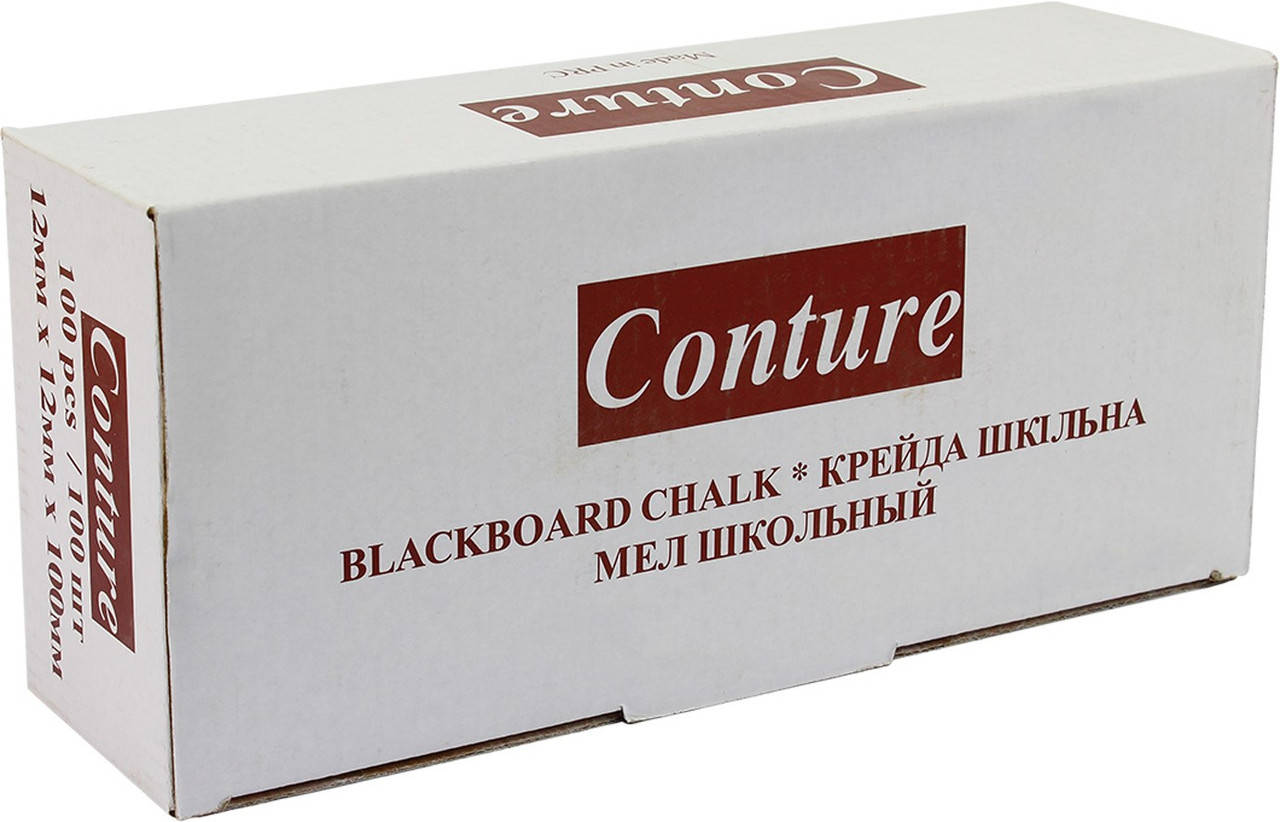 

Крейда біла "Conture" шкільн.(100шт)(1)(20)
