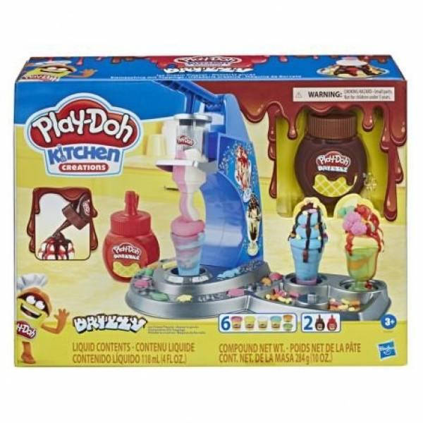 

Play-Doh Kitchen Мороженное с глазурью E6688 Creations Drizzy Ice Cream Playset