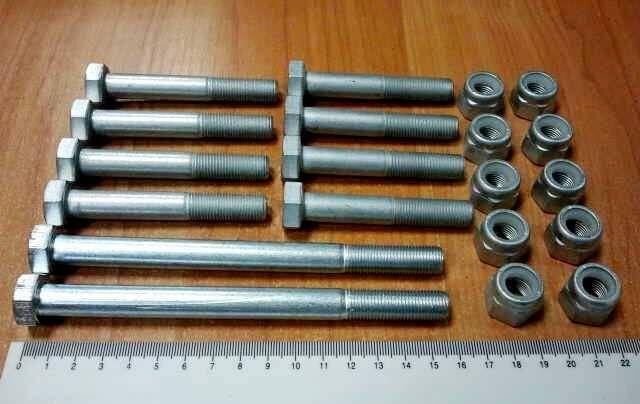 

Болты реактивных штанг+ГАЙКИ ВАЗ 2101(к-т 10шт.), Белебей