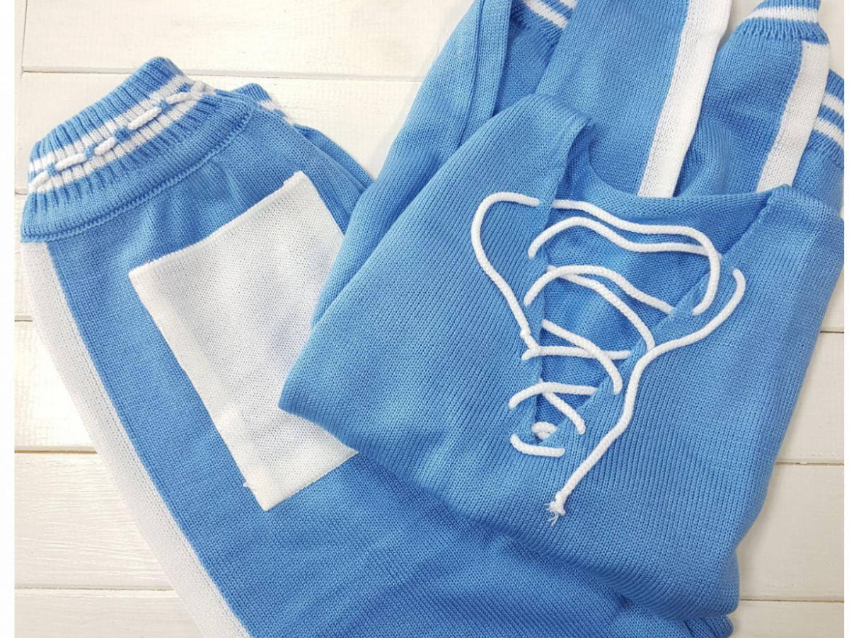 

Костюм трикотажный Beauty с полоской Blue, Голубой