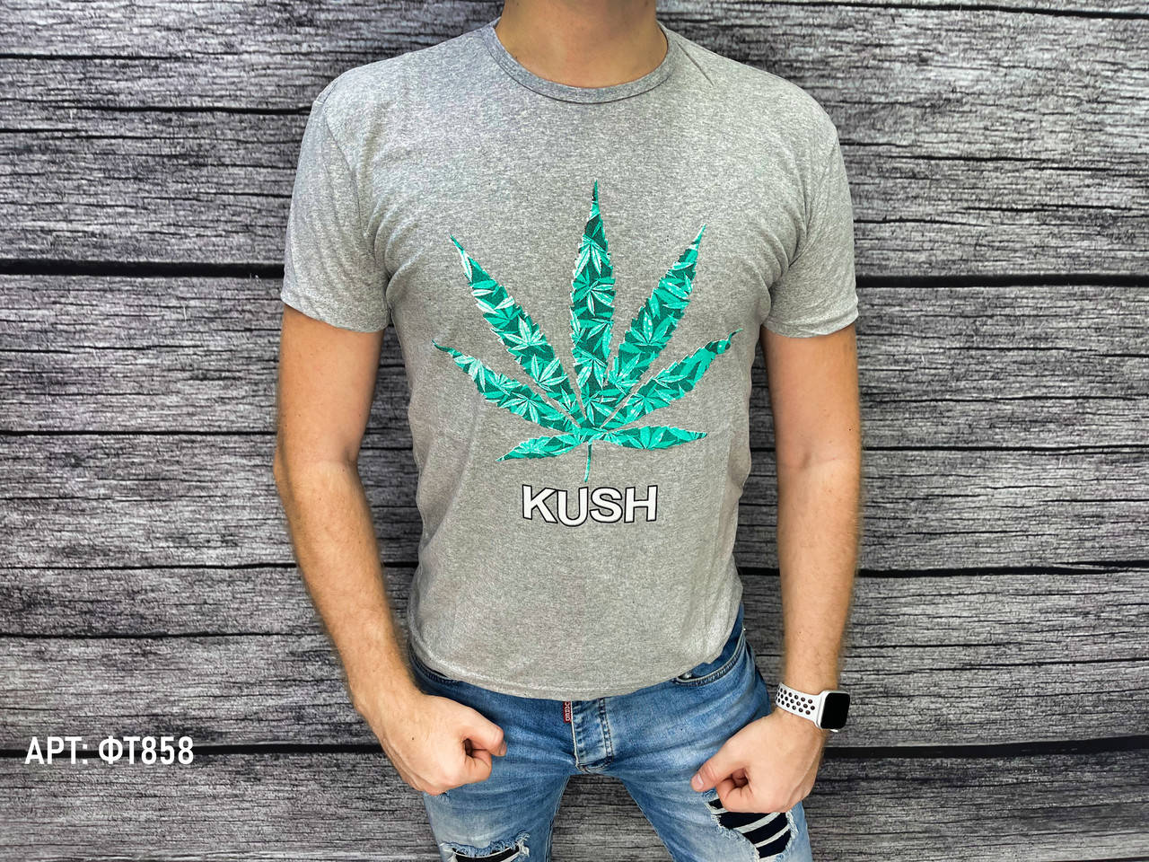 

Мужская футболка. Размеры: M, L, 2XL (маломерят на размер)
