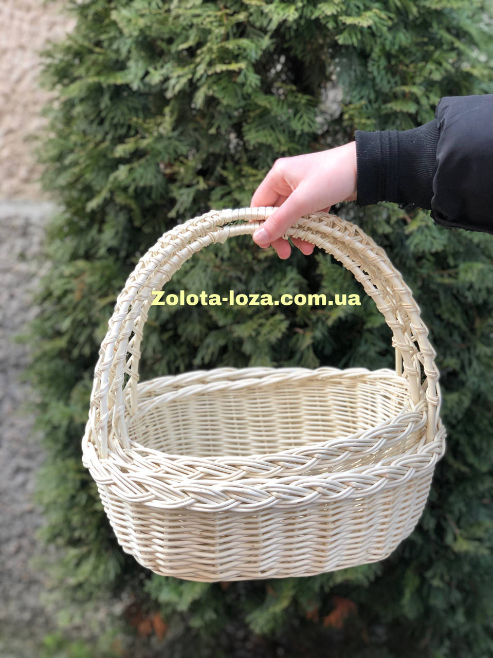 

Набор корзин «Кобра» из выбеленой лозы. Арт:30118