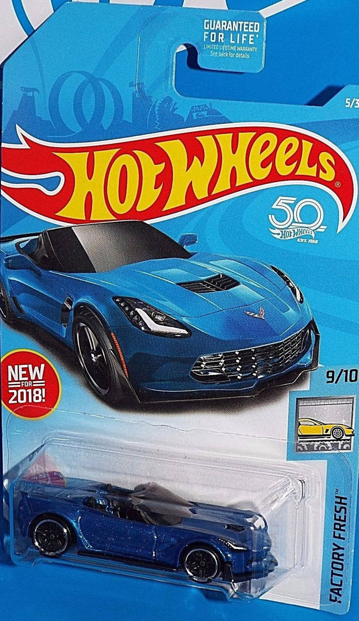 

Базовая машинка Hot Wheels Corvette C7 Z06 Convertible