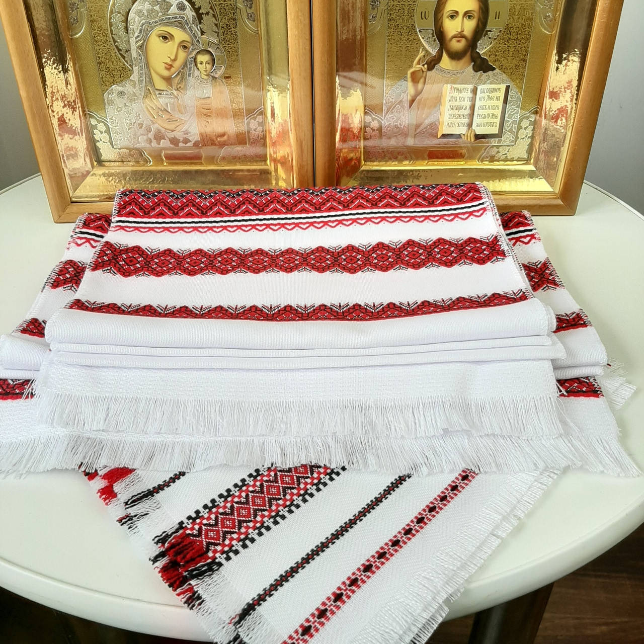 

Набор рушников для венчания тканые 003