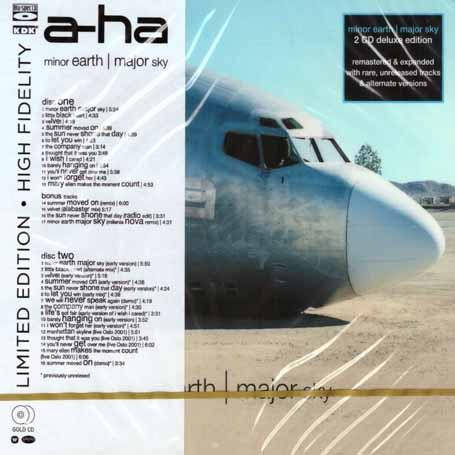 

A-ha – Minor Earth Major Sky (2cd, digipak) (Remastered, Blu-Spec CD) (CD Audio)