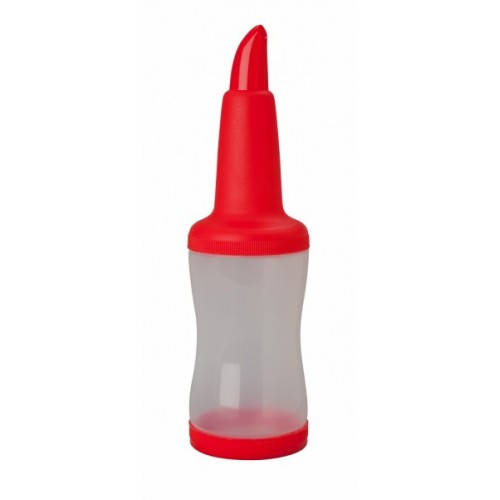 

Бутылка для премикса 1.0 л красная One Chef, Красный