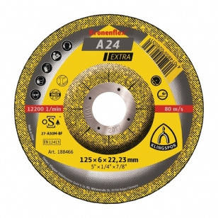 

Зачистной круг (125х22,23х6) Klingspor A 24 Extra (188466)
