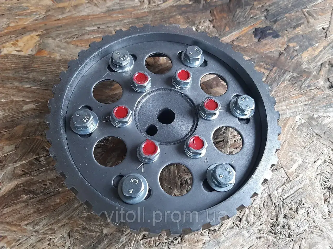 

Шестерня регулируемая ГРМ Таврия, Славута, Сенс, Ланос 1.4 распредвала (разрезная)