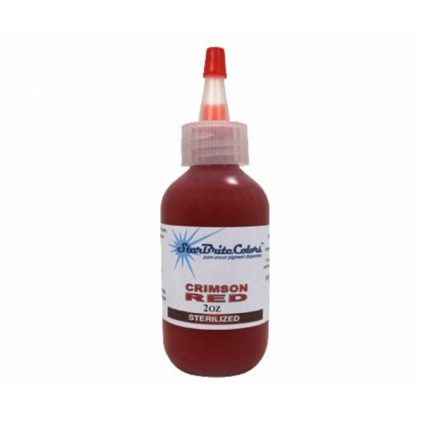 

Стерилизованные чернила для татуировки Starbrite Crimson Red.15ml 0,5oz