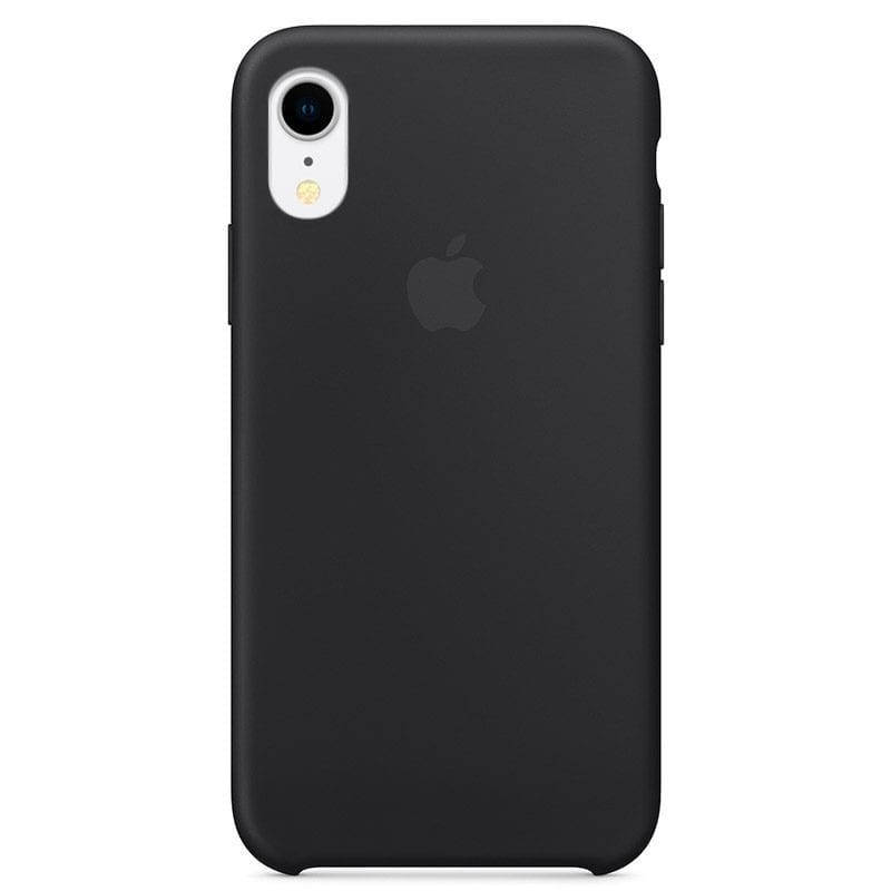 

Чехол-накладка Apple Silicone Case for iPhone Xr, Black (HC), Черный