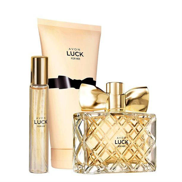 

Парфюмерно-косметический набор Avon Luck для нее, Эйвон Лак
