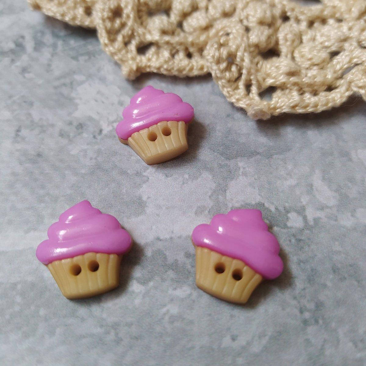 

Пуговичка "Капкейк" бузковий, Сиреневый