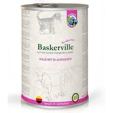

Baskerville KF Super Premium Телятина з чорницею, консерва для кошенят, 400g