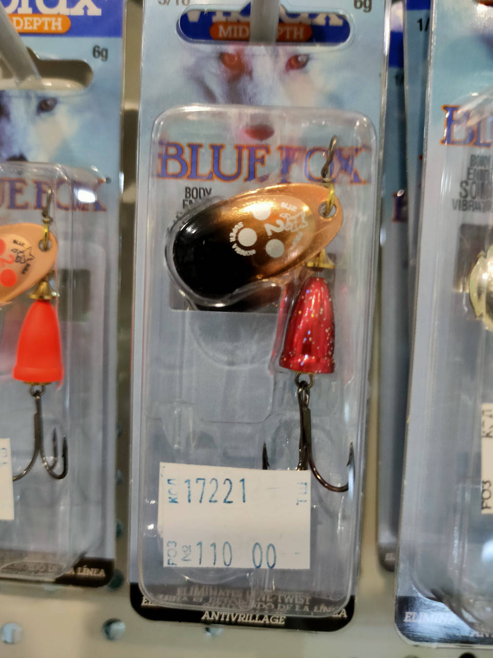 

Блесна Blue Fox Vibrax Flake BFFL2 CBRF