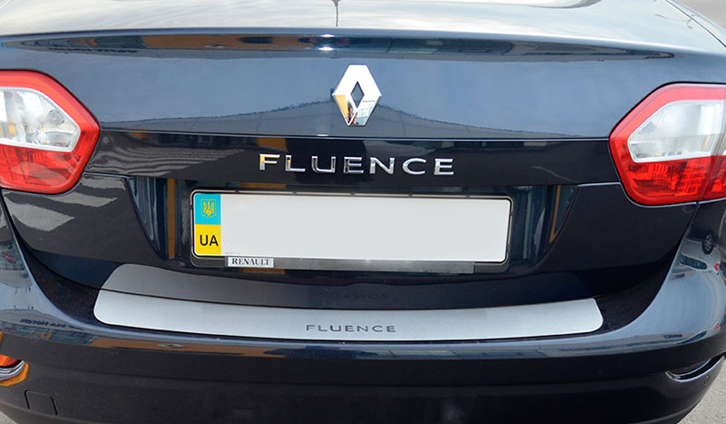 

Накладка на бампер Renault Fluence 2010-