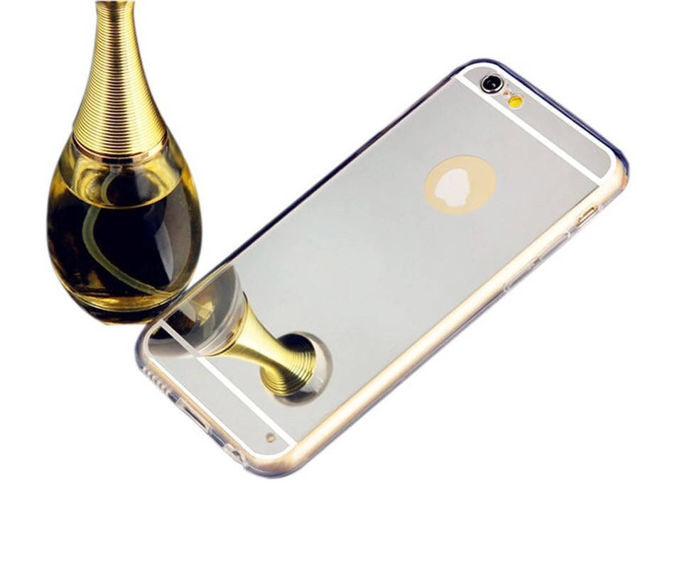 

Чехол для Iphone 6/6S силикон, зеркальный